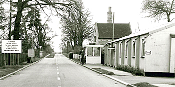 Checkpoint at RAF Chicksands in 1972 [Z50/28/5]